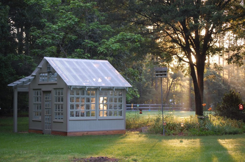 Upcycled greenhouse