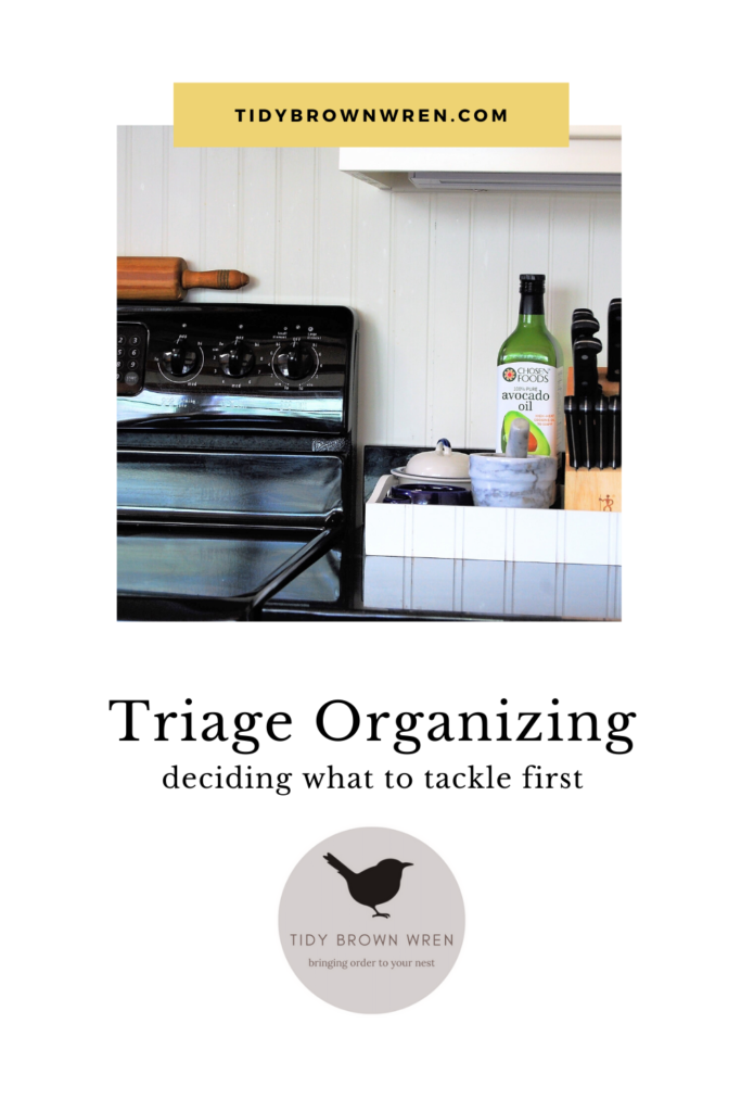 Pinterest/Triage Organizing
